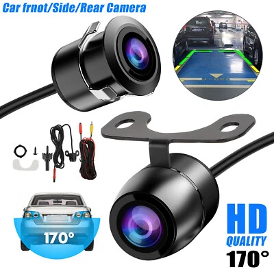 170° CMOS Car Front/Side/Rear View Reverse Backup Night Vision Parking Camera HD - Image 1 of 4