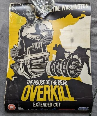 Orig. Promo Poster "The House of the Dead: Overkill - Extended Cut" Doppelseitig - Bild 1 von 2