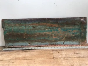 Kupferblech 29 1/4" x 10" Patina Grünspan Farben - Bild 1 von 13