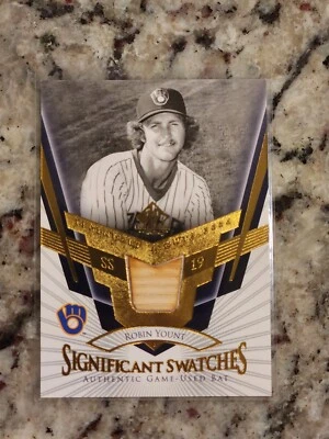 Muestras significativas 2004 SP Legendary Cuts Robin Yount #SS-RY HOF Foto 1 de 2