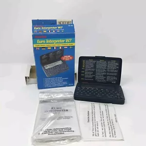 Franklin Euro Interpreter W7 TRE-400 7 Language World Translator Databank in box - Picture 1 of 12