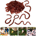30 Pcs Artificial Earthworm Hanging Spiders for Halloween Disgusting