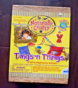 Vintage 2006 Mega Naturally Crafty Twigs 'n Things #47686UA Kit, New Sealed - Picture 1 of 7