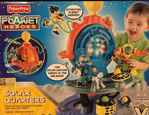 Fisher Price Planet Heroes Solar Quarters Playset M7678 NEW - Picture 1 of 9
