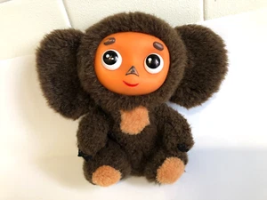 Soft Plush Toy Cheburashka Character Soviet cartoon souvenir RUSSIAN TOY BROWN - Picture 1 of 10