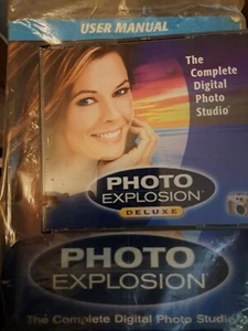 Photo Explosion Deluxe Version  Complete Digital Photo Studio Software & Manuals - Picture 1 of 1