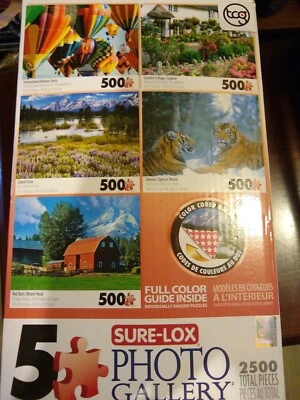 5- Photo Gallery 500 Piece Puzzles TCG  - Image 1 of 4
