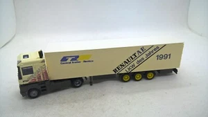 Albedo Renault AE 500 Magnum Maleta Semirremolque Blanco CTR Camión del Año 1991 (63) - Imagen 1 de 3