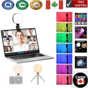 Water-Resistant RGB Video Light with USB-C Charging for Photography & Streaming - Photo 1 sur 10