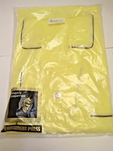New Vintage McKenzie Imperial C-Large Yellow Men's Pajamas Permanent Press - Picture 1 of 7