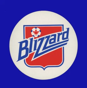 Vintage Toronto Blizzard NASL Fußball Aufkleber 3,5 Zoll, schön sauber siehe Scans... - Bild 1 von 2