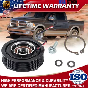 AC Compressor Clutch Compatible for Dodge Ram 2500 3500 5.9/6.7L 2006 07 08-2009 - Picture 1 of 12