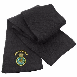 OFFICIAL HMS Vanguard Heavy Knit Scarf - Picture 1 of 3