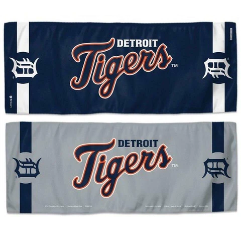 Detroit Tigers 12x30 Cooling Towel [NEW] MLB Wrap Cold Cool Hot Cover