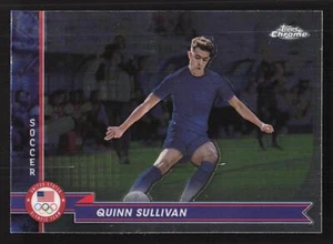 2024 Topps Chrome Olympics #169 Quinn Sullivan Soccer USA - Picture 1 of 2