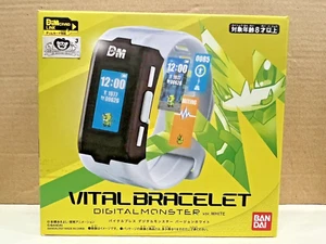 Digimon Vital Bracelet Digital Monster version white for DIM card - Picture 1 of 4