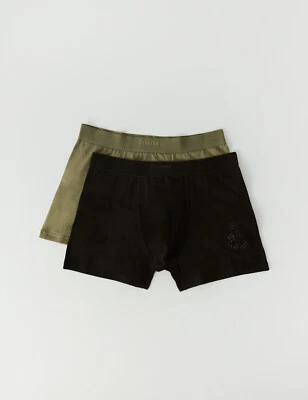 EXTREME TEAM - DAKAR RALLY - DKR LONGY III BOXER SHORTS (2 PACK) COLOR KHAKI-BL - Image 1 of 4