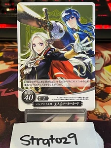 Fire Emblem 0 Cipher - JP - Tarjeta marcadora - Edelgard Seliph - PBM-011 - Casi nuevo - Imagen 1 de 2