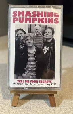 Smashing Pumpkins -“Tell Me Your Secrets” Rare Black Sealed Cassette Sold Out! - Image 1 of 4