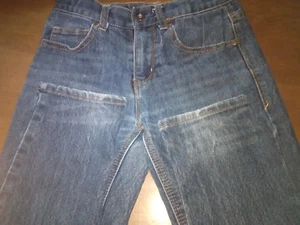 Faded Glory Boys Jeans Size 8 With Adjustable Waist - Picture 1 of 4