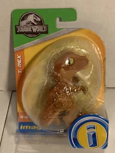Fisher Price Imaginext Jurassic World Baby T REX Figure Egg Package 2018 - Picture 1 of 7