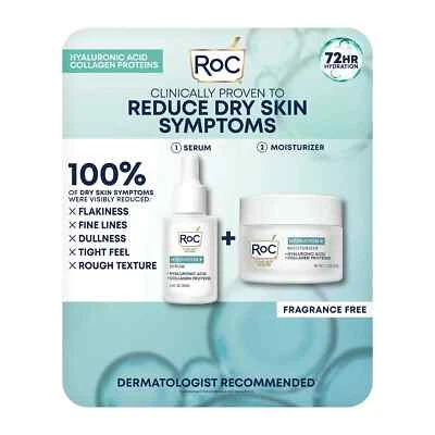 ROC Hydration Plus Suero Hidratante e Hidratación Plus Reduce los Síntomas de la Piel Seca Foto 1 de 4