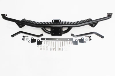 Parachoques trasero Land Rover Defender 110 estilo NAS placa negra OEM STC50301 nuevo Foto 1 de 2