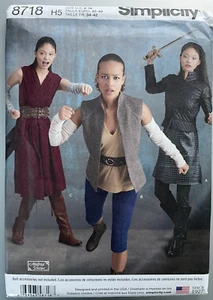 Simplicity Costumes Sewing Pattern #8718, Size 6-8-10-12-14, Misses' Wardrobe - Picture 1 of 2