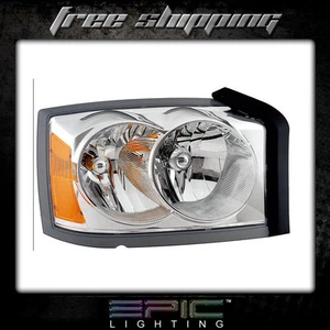Fits 2005-07 Dodge Dakota Pickup Truck Headlights Headlamps Right Passenger Only - Picture 1 of 1