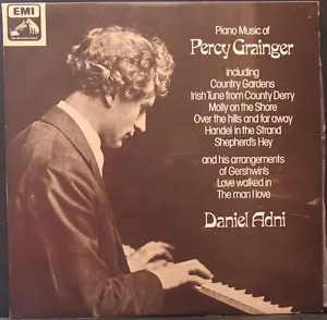 HMV HQS 1363 PIANO MUSIC OF PERCY GRAINGER PLAYED BY DANIEL ADNI AUS. PRESS - Foto 1 di 1