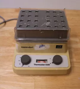 Eppendorf Thermostat 5320, Heizblock für 24x 1,5 ml Eppis *GETESTET funktioniert* - Bild 1 von 7