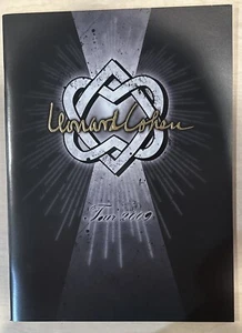 Libro programa gira de conciertos 2009 de Leonard Cohen excelente estado (S50) - Imagen 1 de 3