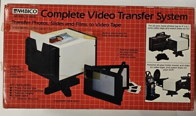 New Open Box! Ambico Complete Video Transfer System To Video Tape V-0655 - Image 1 of 4
