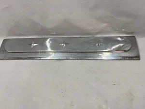 1953 Plymouth Dash Radio Delete Chrome Plate 1492740 - Picture 1 of 6
