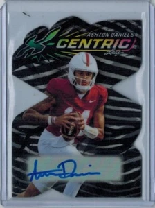 2024 LEAF ECLECTIC ASHTON DANIELS AUTO 2/4 ZEBRA X-CENTRIC AUTOGRAPH DIE-CUT - Picture 1 of 1