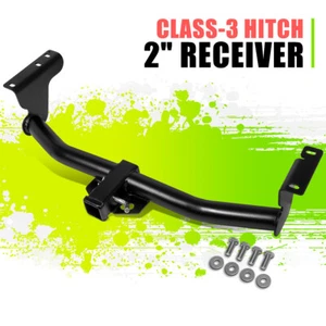 Class-3 Trailer Rear Bumper Tow Hitch Receiver 2" for Nissan Murano 09-14 Black - Picture 1 of 7