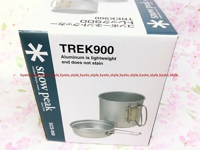 Snow Peak Japan Trek 900 Cookware Camping Cooking Pan Pot SCS-008 15679 JAPAN - Image 1 of 4