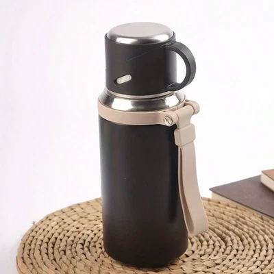 Botella de vacío de 600 ml de 1 pieza: termo de acero 316 para bebidas frías y calientes - NUEVA Foto 1 de 4