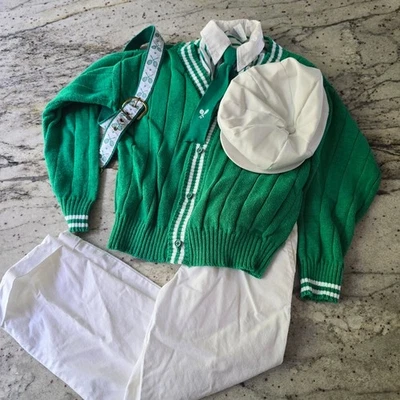 Juego a juego verde y blanco para niños Foto 1 de 4