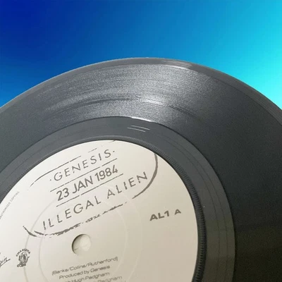 Genesis - Illegal Alien 7" Vinyl Single 1983 AL1 EX Virgin UK Phil Collins Pop - Image 1 of 4