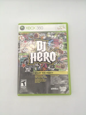 DJ Hero Xbox 360 Music Rythm Video Game - Image 1 of 2