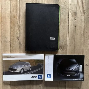 07-11 PEUGEOT 308 OWNERS HANDBOOK MANUAL PACK AND WALLET 2007 Ref18406 - Picture 1 of 22