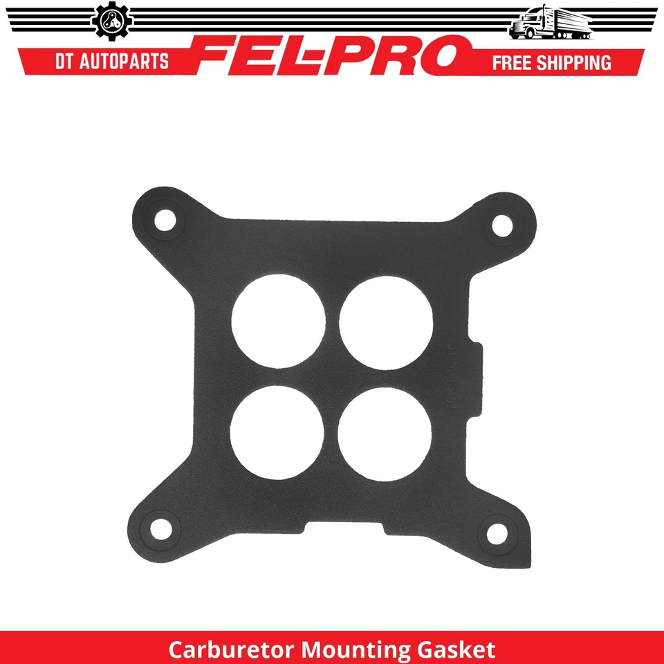 For 1979-1987 Ford E-250 Econoline Club Wagon Carburetor Mounting Gasket Fel-Pro - Image 1 of 1