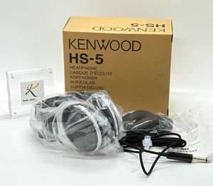 Kenwood HS-5 open air headphones black For high quality communication devices - Picture 1 of 13
