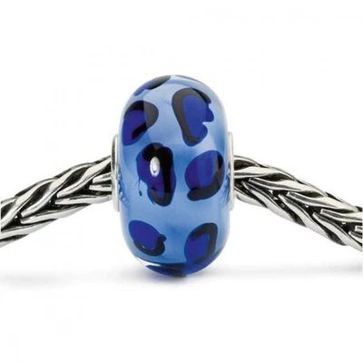 Cuentas de moda en plata TROLLBEADS azul guepardo - TGLBE-10419 Foto 1 de 2