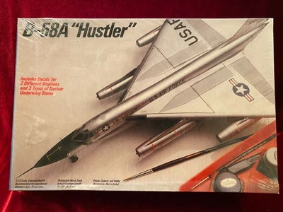 Testors/Italeri B-58A Hustler Escala 1/72 Modelo Avión Kit Lote 272 Foto 1 de 4