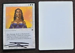 Signed MTG Magic Artist Proof _ Legends _ ENCHANTED BEING _ Doug Shuler VHTF! - Picture 1 of 3