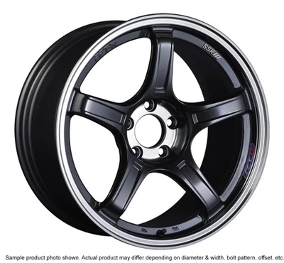 SSR GTX03 18x9.5 5x100 38mm Offset Black Graphite Wheel - Image 1 of 4