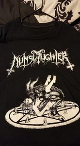 Nunslaughter Fck Your God in Heaven T-Shirt Baumwolle Unisex S bis 5XL DA164 - Bild 1 von 3