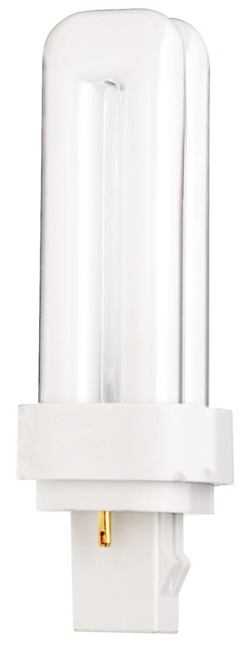 Warm White 3000K 13W Compact Fluorescent Light Bulb Gx23 2 Base 82 Cri - Image 1 of 1